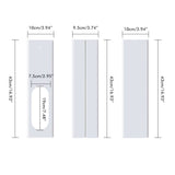 Portable Air Conditioner Window Kit Adjustable Window for Air Conditioner Sliding AC Window Vent Kit