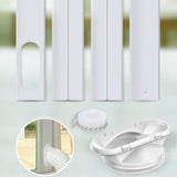 Portable Air Conditioner Window Kit Adjustable Window for Air Conditioner Sliding AC Window Vent Kit - Extra Image