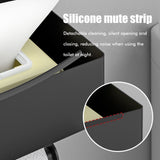 Toilet Paper Holder with Wet Wipe Box Wall Mounted Stainless Steel Paper Holder Toilet Roll Holder for Bathroom Toilet