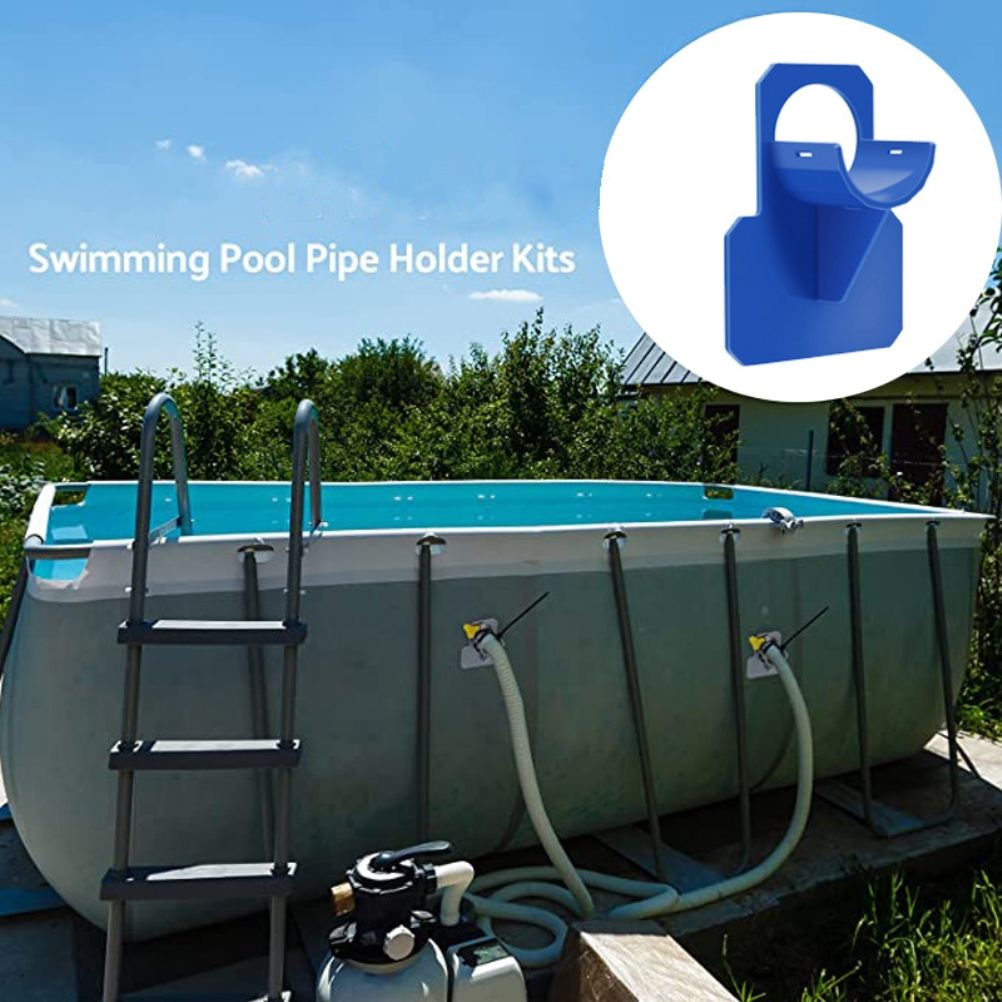 2Pcs Swimming Pool Pipe Holders Swimming Pool Hose Support Brackets Hose Clamps Pool Accessories