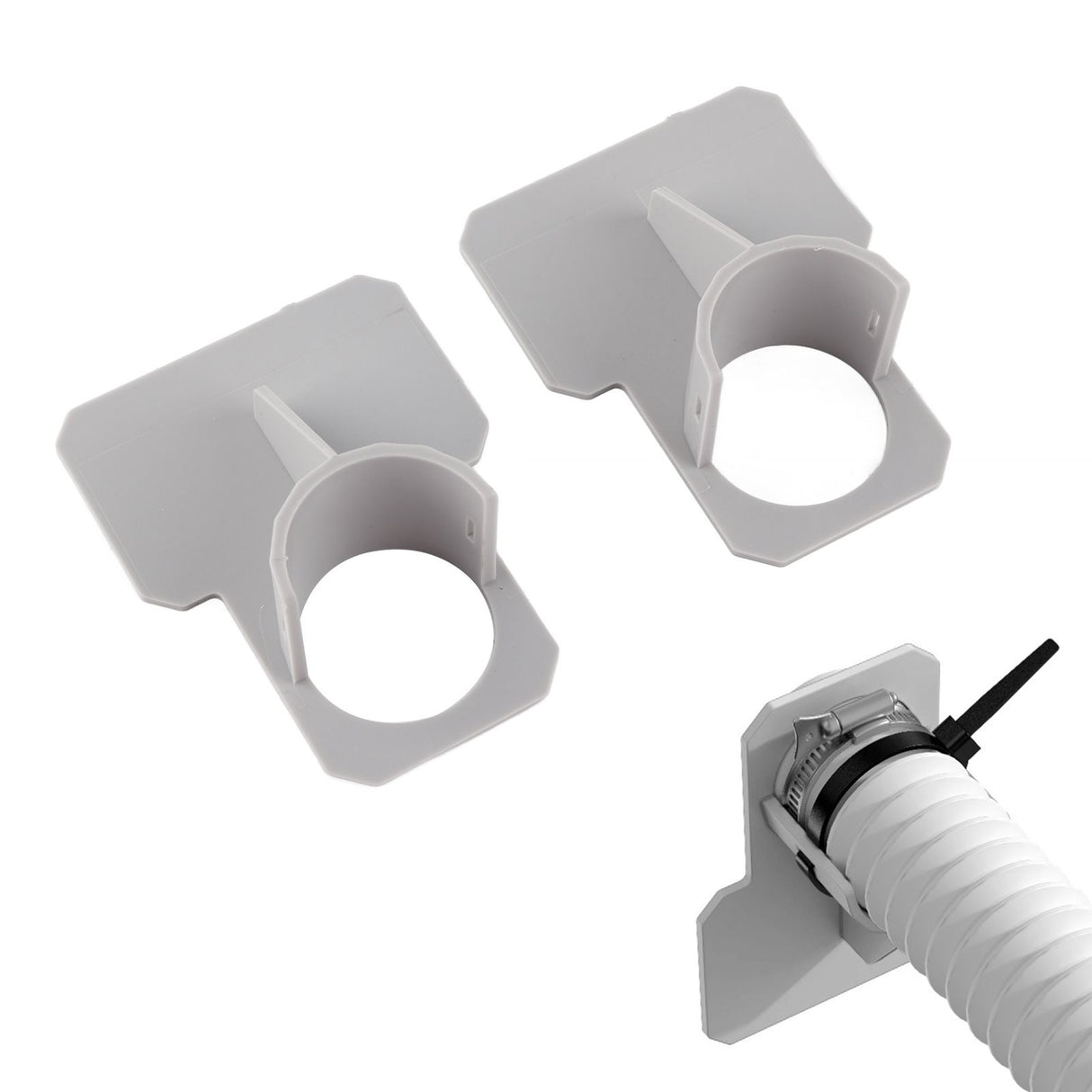 2Pcs Swimming Pool Pipe Holders Swimming Pool Hose Support Brackets Hose Clamps Pool Accessories