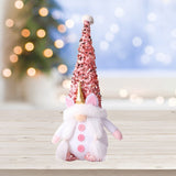 Pink Gnome Plush Dwarf Doll Home Table Ornaments Holiday Decorations