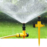 360° Rotating Auto Irrigation System Garden Lawn Sprinkler Grass Water Sprinkler System Garden Hose Sprinkler for Yard - Front View
