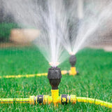 360° Rotating Auto Irrigation System Garden Lawn Sprinkler Grass Water Sprinkler System Garden Hose Sprinkler for Yard