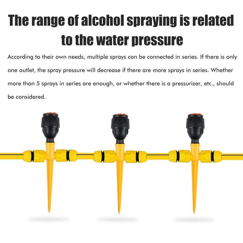 360° Rotating Auto Irrigation System Garden Lawn Sprinkler Grass Water Sprinkler System Garden Hose Sprinkler for Yard