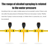 360° Rotating Auto Irrigation System Garden Lawn Sprinkler Grass Water Sprinkler System Garden Hose Sprinkler for Yard