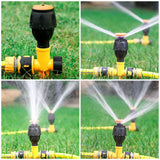 360° Rotating Auto Irrigation System Garden Lawn Sprinkler Grass Water Sprinkler System Garden Hose Sprinkler for Yard - Extra Image