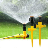 360° Rotating Auto Irrigation System Garden Lawn Sprinkler Grass Water Sprinkler System Garden Hose Sprinkler for Yard