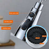 Kitchen Faucet Sprayer Head Replacement Pull Down Faucet Spray Head Pull Out Faucet Sprayer Nozzle - Side View