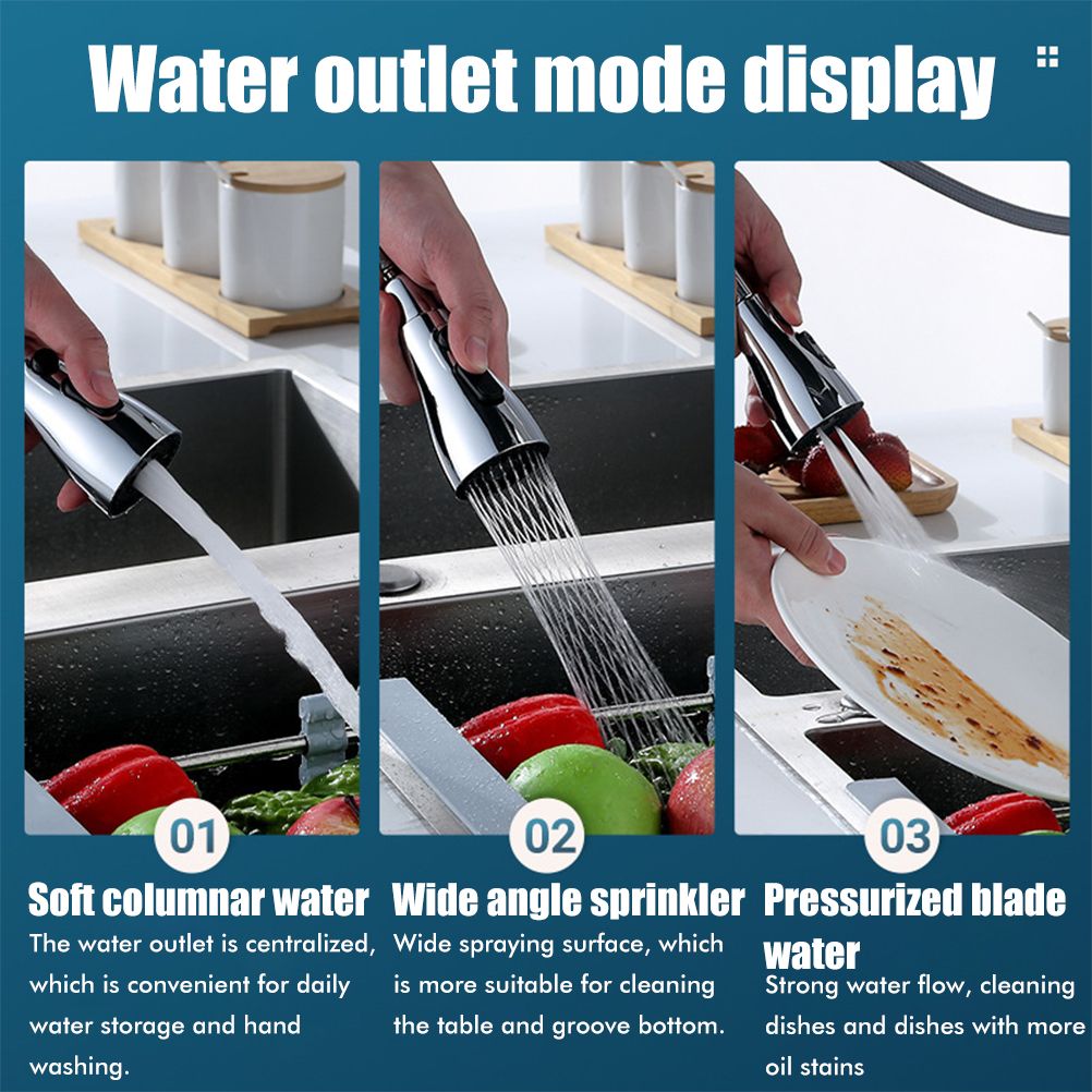 Kitchen Faucet Sprayer Head Replacement Pull Down Faucet Spray Head Pull Out Faucet Sprayer Nozzle