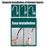 Kitchen Faucet Sprayer Head Replacement Pull Down Faucet Spray Head Pull Out Faucet Sprayer Nozzle - 45-Degree Angle