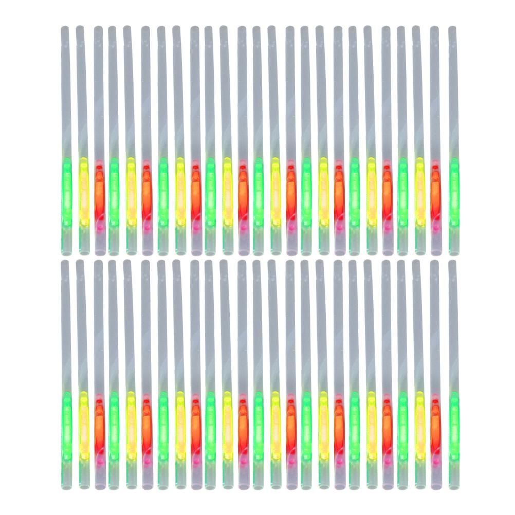 50Pcs 2 in 1 Glowing Straws Sticks Glowing in the Dark Straws for Concerts Party Favors Weddings Kids Birthdays