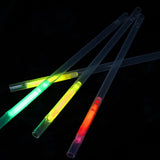 50Pcs 2 in 1 Glowing Straws Sticks Glowing in the Dark Straws for Concerts Party Favors Weddings Kids Birthdays