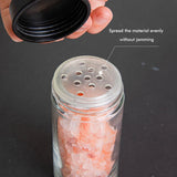 Rotating Spice Rack Spice Organizer with 18 Bottles Seasoning Rack Organizer for Kitchen Counter Shelf - Close-Up Angle
