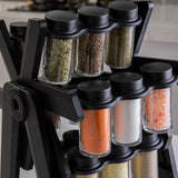 Rotating Spice Rack Spice Organizer with 18 Bottles Seasoning Rack Organizer for Kitchen Counter Shelf - Extra Image