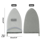 Garment Ironing Glove Protective Anti Steam Mitt with Finger Loop Heat Resistant Clothes Gloves - Front View