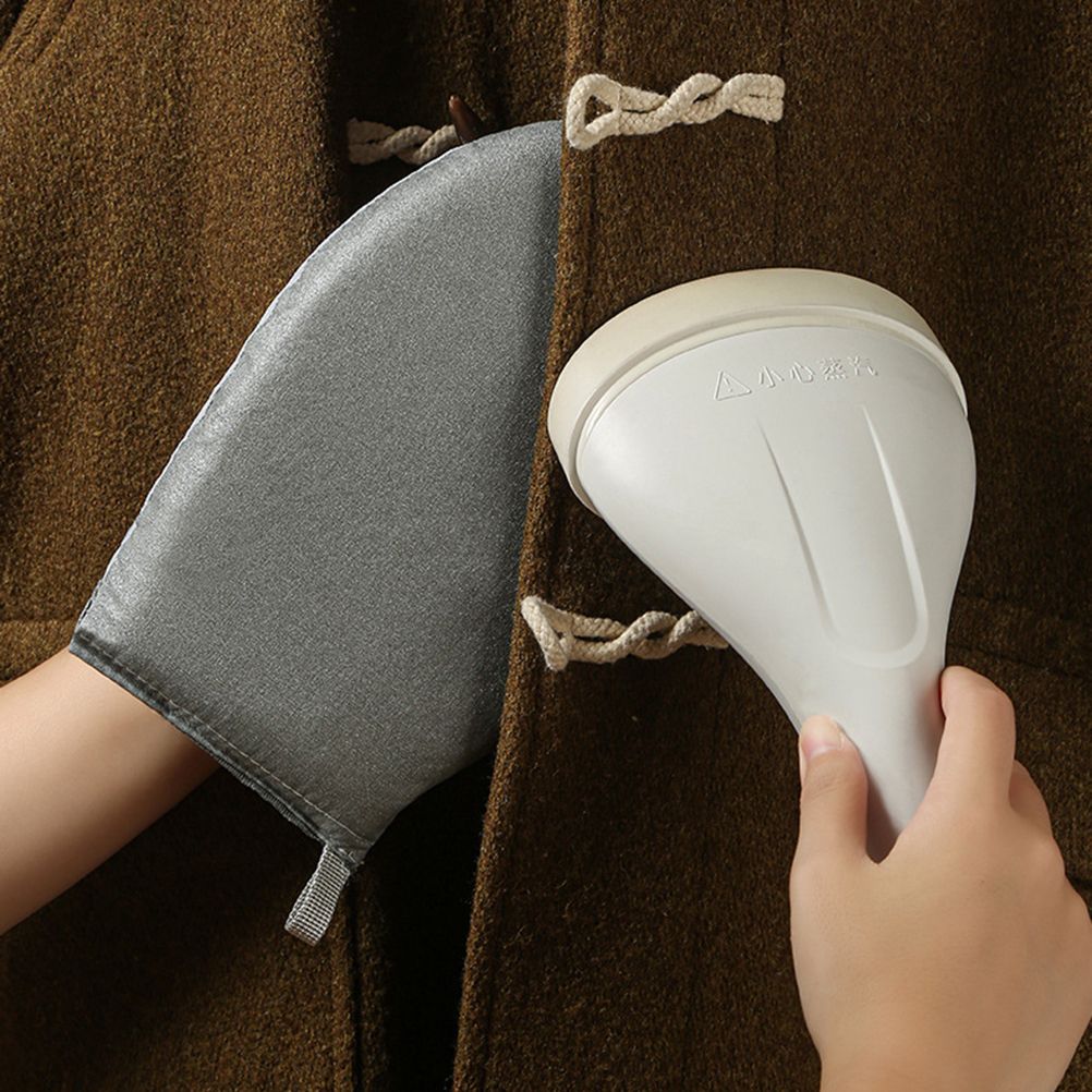 Garment Ironing Glove Protective Anti Steam Mitt with Finger Loop Heat Resistant Clothes Gloves