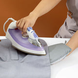 Garment Ironing Glove Protective Anti Steam Mitt with Finger Loop Heat Resistant Clothes Gloves - Close-Up Angle