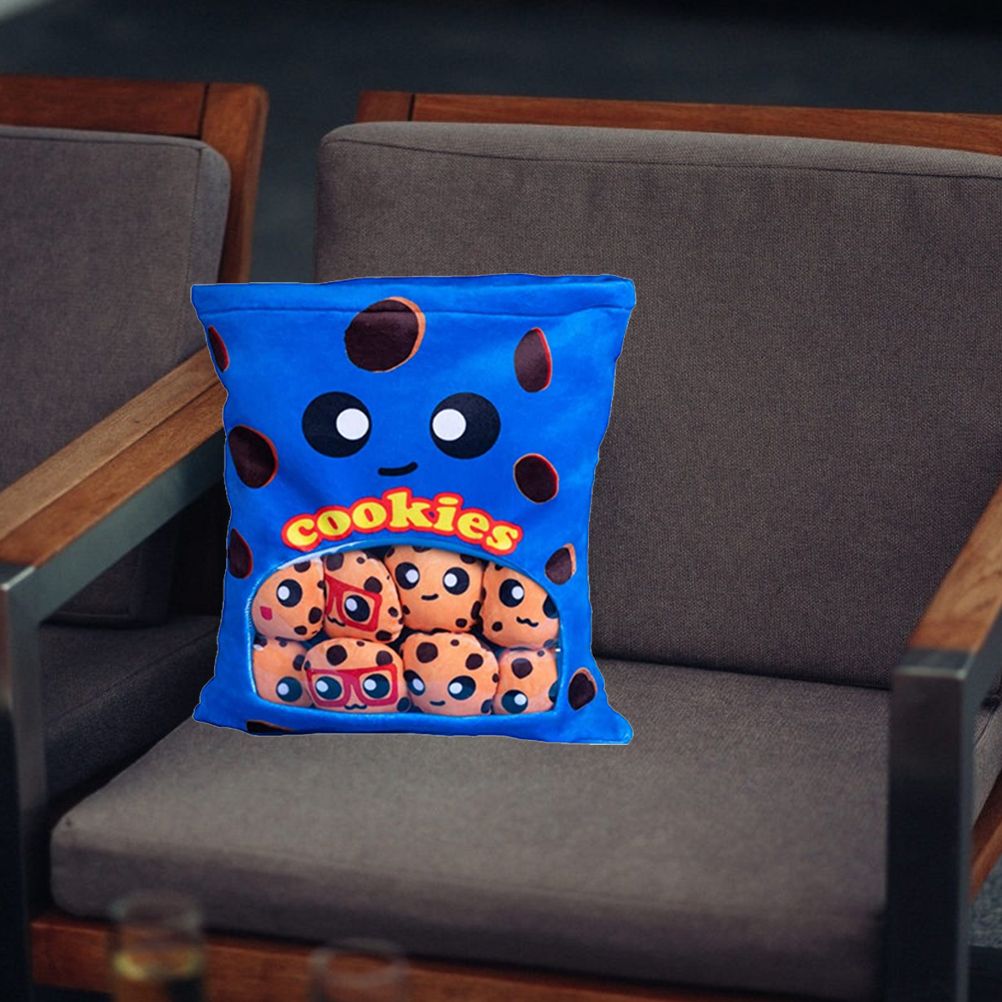 Cheese Puff Plush Toy Soft Cheesy Puff Plush Toy Puff Balls Cute Snack Filled Pillow Small Plush Doll Plush Birthday Gift