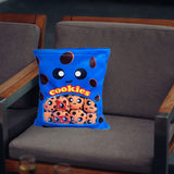 Cheese Puff Plush Toy Soft Cheesy Puff Plush Toy Puff Balls Cute Snack Filled Pillow Small Plush Doll Plush Birthday Gift - 45-Degree Angle