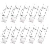 10Pcs Tomato Trellis Roller Hooks Tomato Support Hooks Plant Roller Hook with 15M String Plant Cages Supports Roller Hook for Plant Fruit - Extra Image