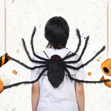 Halloween Giant Spider Backpack Spider Halloween Costume Indoor Outdoor Yard Party Halloween Decor