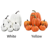 7PCS Simulation Pumpkin Model Artificial Pumpkin Decoration Home Table Decor for Thanksgiving and Halloween
