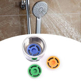 Shower Flow Limiter with 1/2 Thread Diameter Shower Water Saving for Shower Head Power Reduction Limiter for Kitchen Bathroom - Low Angle