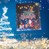 Christmas Advent Calendar DIY Charm Bracelet Making Kit for Kids 24 Days Christmas Countdown Calendar Jewelry Gifts for Girls - 45-Degree Angle