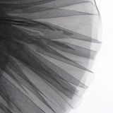 4Pcs Girls Halloween Cosplay Costume Dress Up Dress Black Mesh Skirt with Headband Bat Wing Wand Halloween Party Cosplay Props