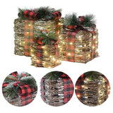 Christmas Decoration Gift Box Courtyard Decoration Window Decoration Props - Rear View