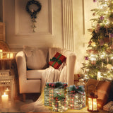 Christmas Decoration Gift Box Courtyard Decoration Window Decoration Props - Extra Image