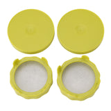 ABS Sprout Lid with Stainless Steel Screen for Wide Mouth Mason Jars - Extra Image