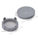 ABS Sprout Lid with Stainless Steel Screen for Wide Mouth Mason Jars - Extra Image
