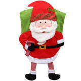 Christmas Decoration Chair Festival Cover Chair Cover Ornament Dinner Decor