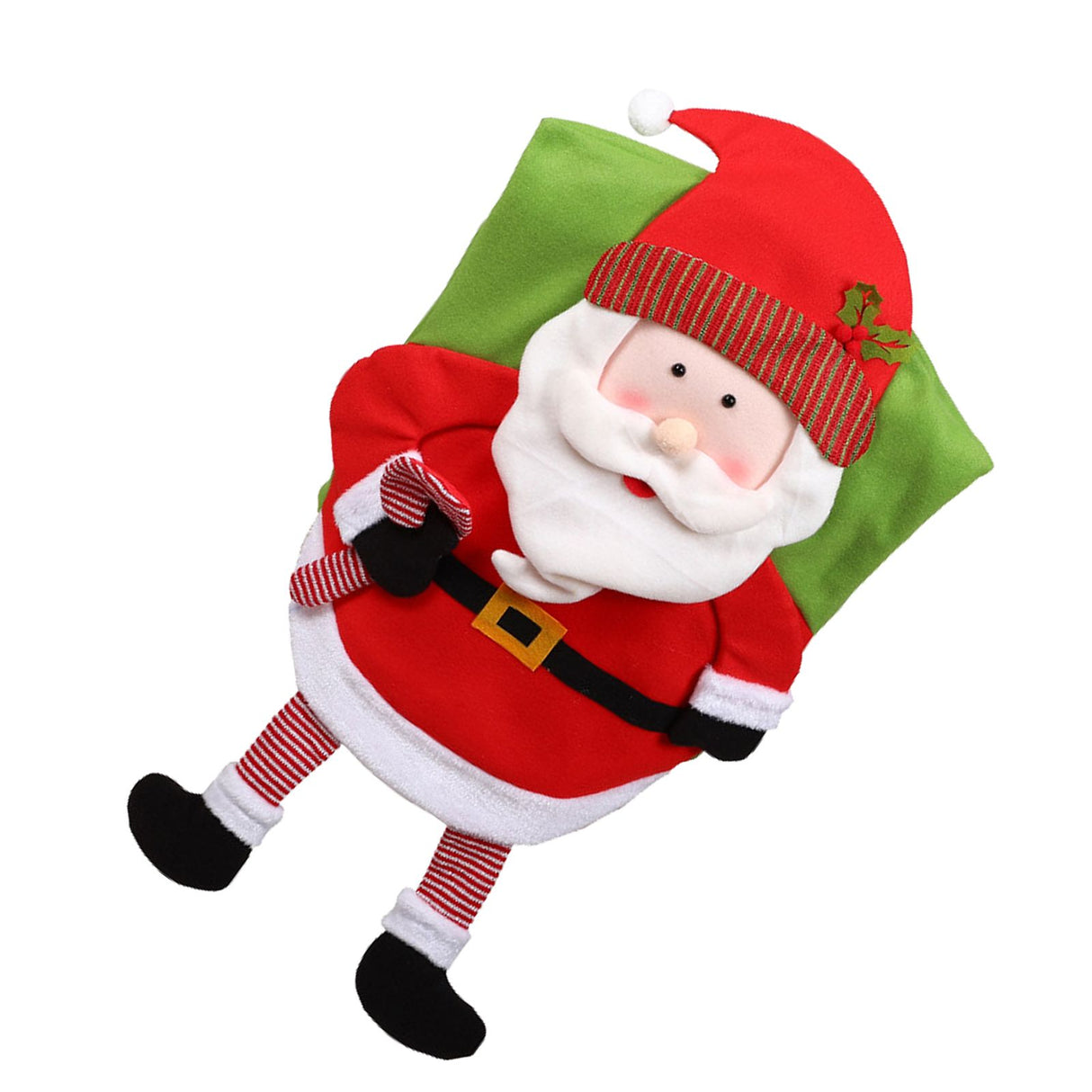 Christmas Decoration Chair Festival Cover Chair Cover Ornament Dinner Decor