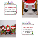 Christmas Decoration Chair Festival Cover Chair Cover Ornament Dinner Decor