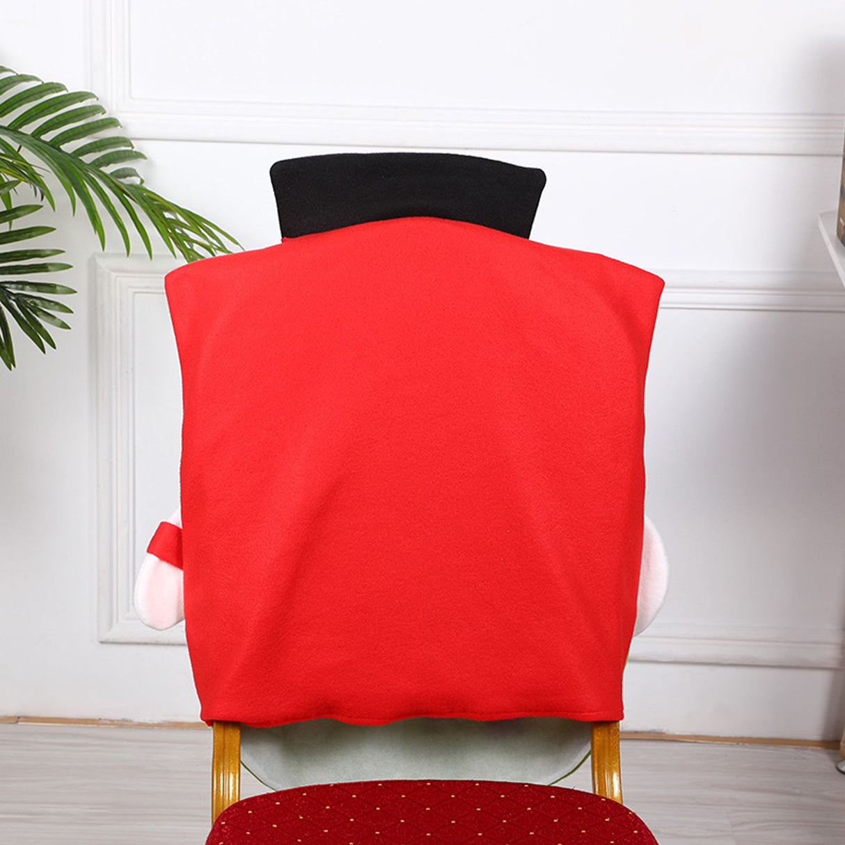 Christmas Decoration Chair Festival Cover Chair Cover Ornament Dinner Decor