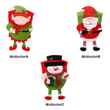 Christmas Decoration Chair Festival Cover Chair Cover Ornament Dinner Decor
