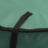 Storage Bag Durable Nylon Waterproof Tearproof Lightweight Portable Dual Zippers Christmas Wreath Storage Bag - Close-Up Angle