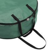 Storage Bag Durable Nylon Waterproof Tearproof Lightweight Portable Dual Zippers Christmas Wreath Storage Bag - Extra Image