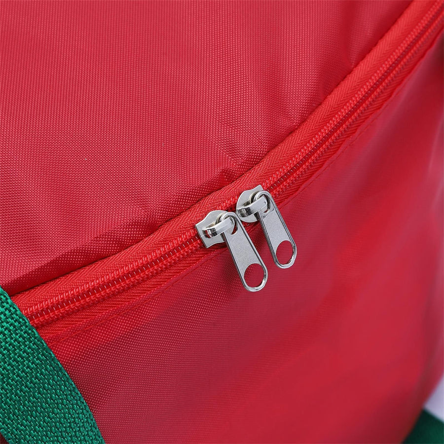 Storage Bag Durable Nylon Waterproof Tearproof Lightweight Portable Dual Zippers Christmas Wreath Storage Bag, image 8