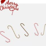 S Shaped Christmas Ornament Hooks Metal Unique Exquisite Decorative Christmas Ornament Hooks Hangers - Front View
