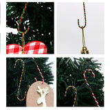 S Shaped Christmas Ornament Hooks Metal Unique Exquisite Decorative Christmas Ornament Hooks Hangers