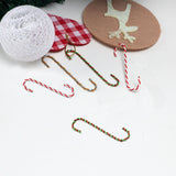 S Shaped Christmas Ornament Hooks Metal Unique Exquisite Decorative Christmas Ornament Hooks Hangers - Close-Up Angle