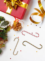 S Shaped Christmas Ornament Hooks Metal Unique Exquisite Decorative Christmas Ornament Hooks Hangers - Low Angle