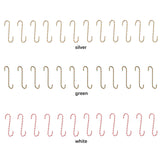S Shaped Christmas Ornament Hooks Metal Unique Exquisite Decorative Christmas Ornament Hooks Hangers - Extra Image