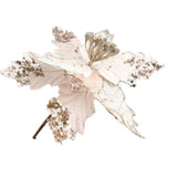 Christmas Flower Simulation Christmas Tree Decoration Christmas Glitter Flower - Front View