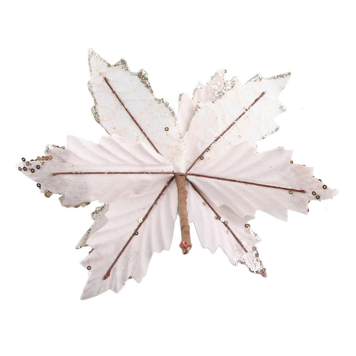 Christmas Flower Simulation Christmas Tree Decoration Christmas Glitter Flower
