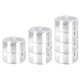 Acrylic Belt Organizer 2 Tiers Transparent 5.5in Diameter Strong Light Belt Display Case - Extra Image